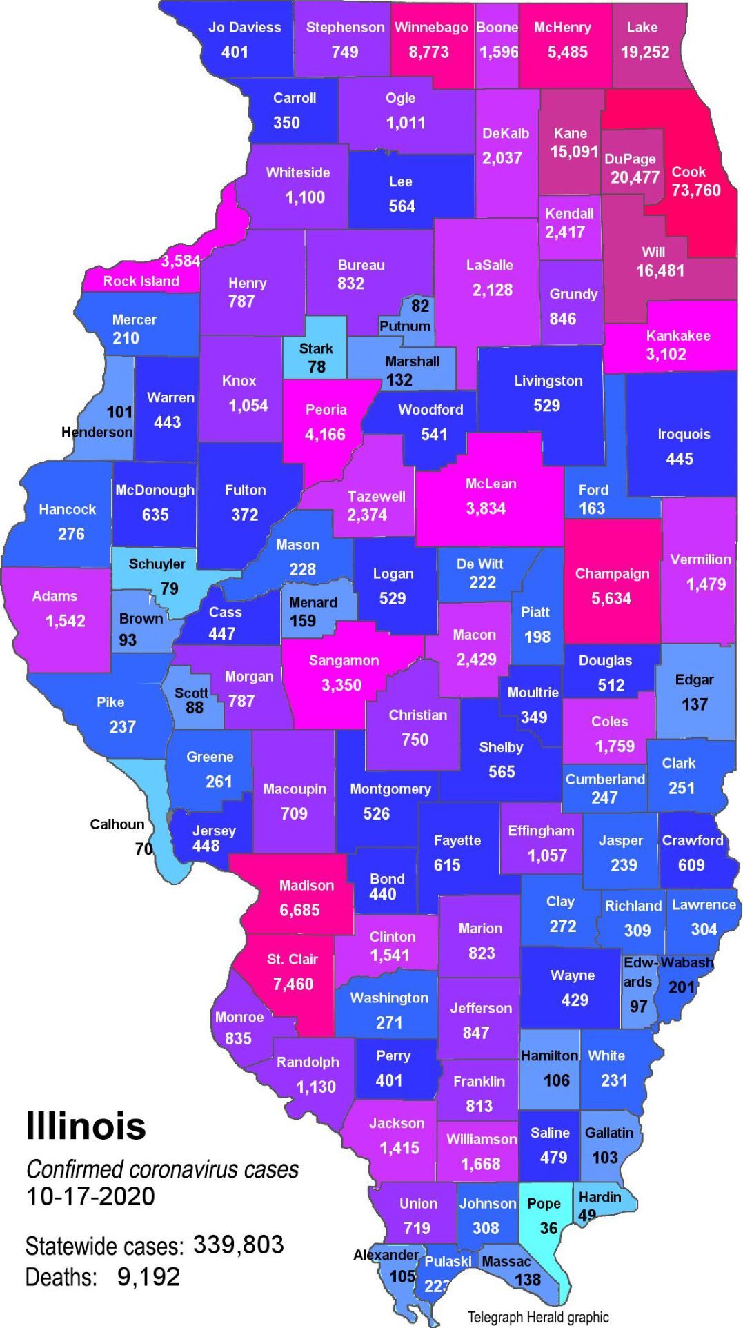 Illinois map 10-17